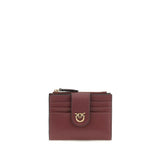 Portefeuille PINKO Bos Taurus en cuir de veau multicolore