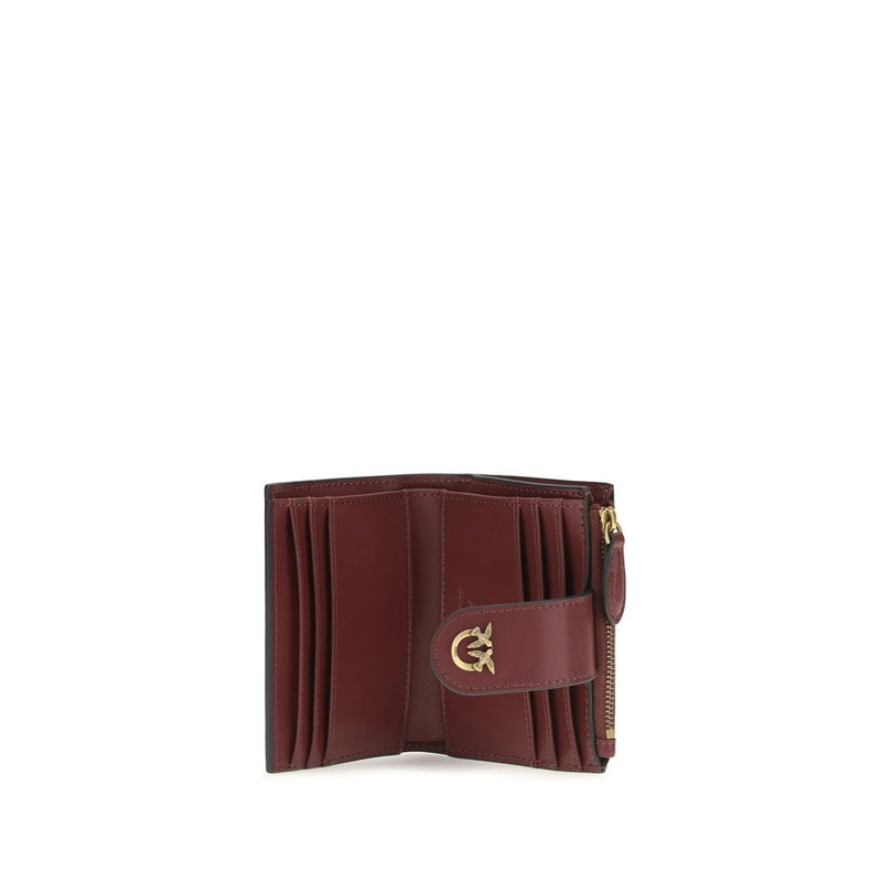 Portefeuille PINKO Bos Taurus en cuir de veau multicolore