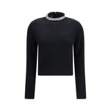 Sweat-shirt en laine PINKO noir Oves Aries