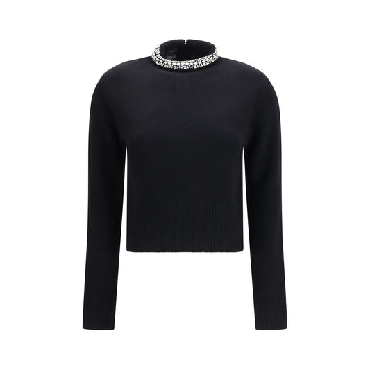 Sweat-shirt en laine PINKO noir Oves Aries
