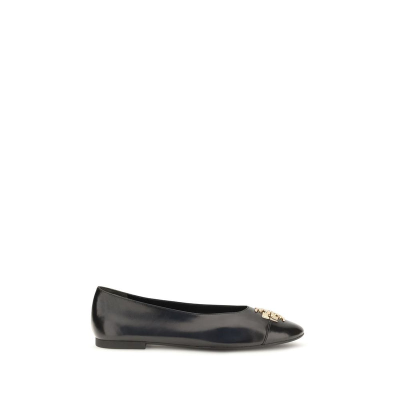 Ballerines Tory Burch en cuir de chèvre noir