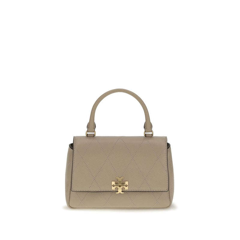 Tory Burch Beige Calf Leather Bos Taurus Handbag