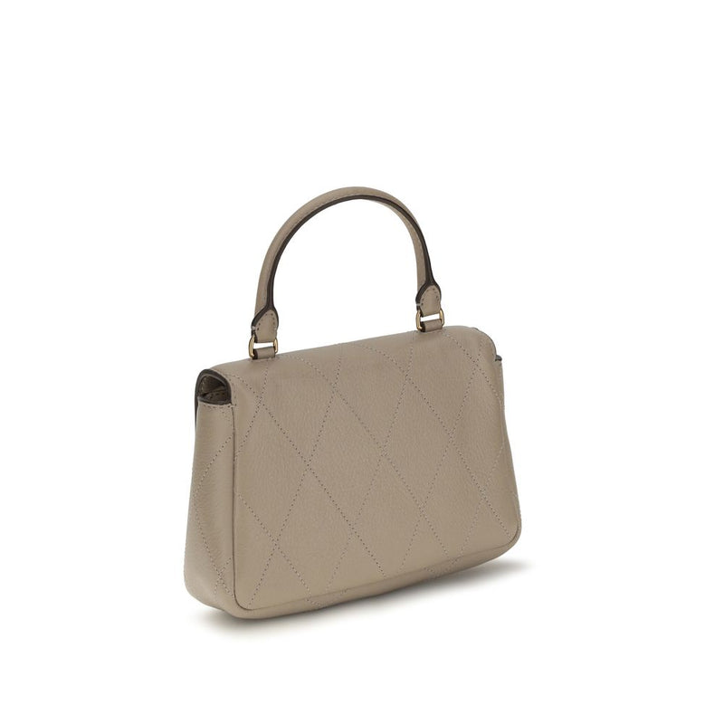 Tory Burch Beige Calf Leather Bos Taurus Handbag