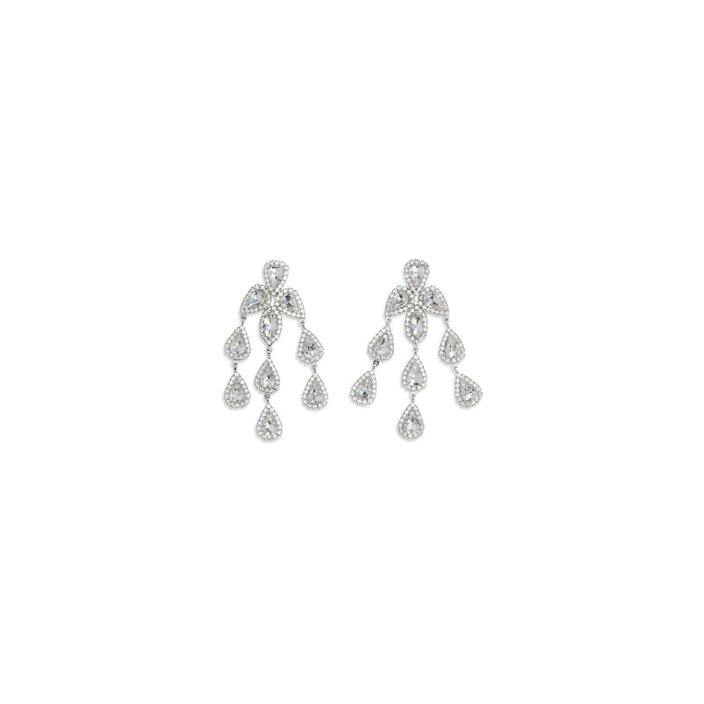 Boucles d'oreilles Magda Butrym en métal argenté