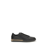 Baskets Fendi en cuir de veau noir Bos Taurus