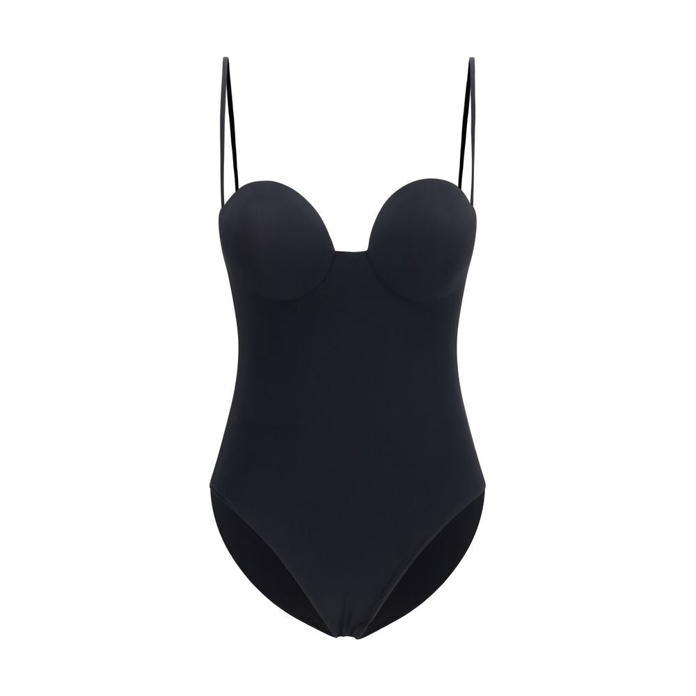 Maillot de bain une pièce noir Magda Butrym