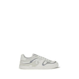 Baskets basses Dolce & Gabbana en cuir de veau blanc Bos Taurus