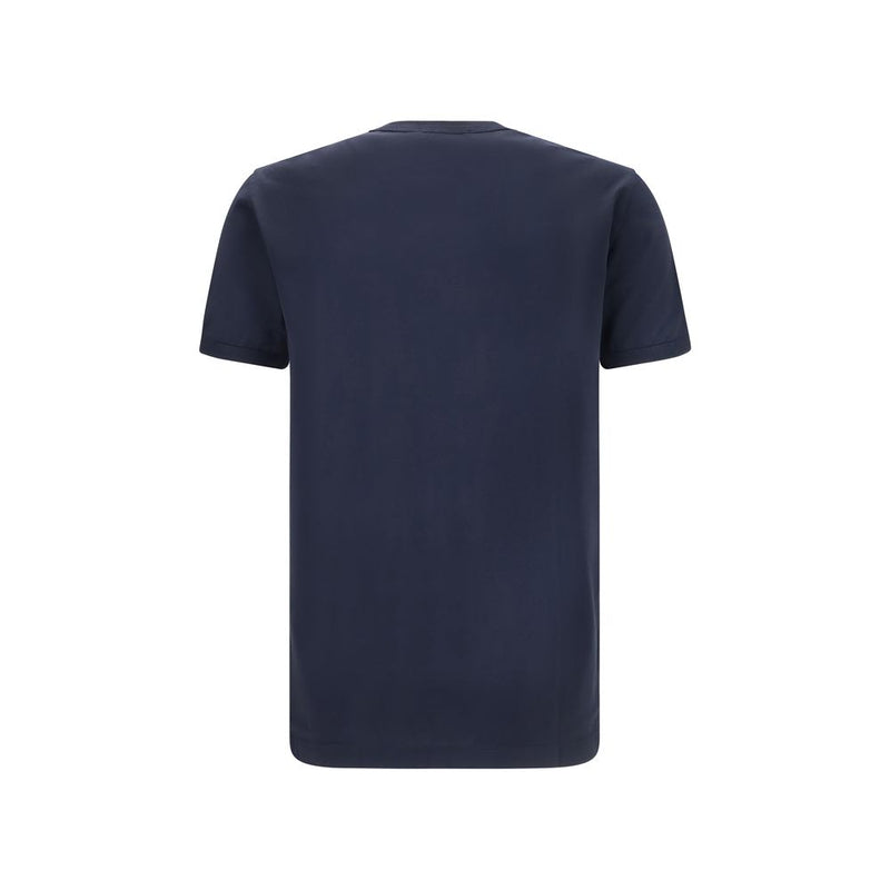 Dolce & Gabbana Black Cotton T-Shirt for Men