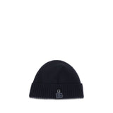 Bonnet en laine noire Oves Aries Dolce & Gabbana