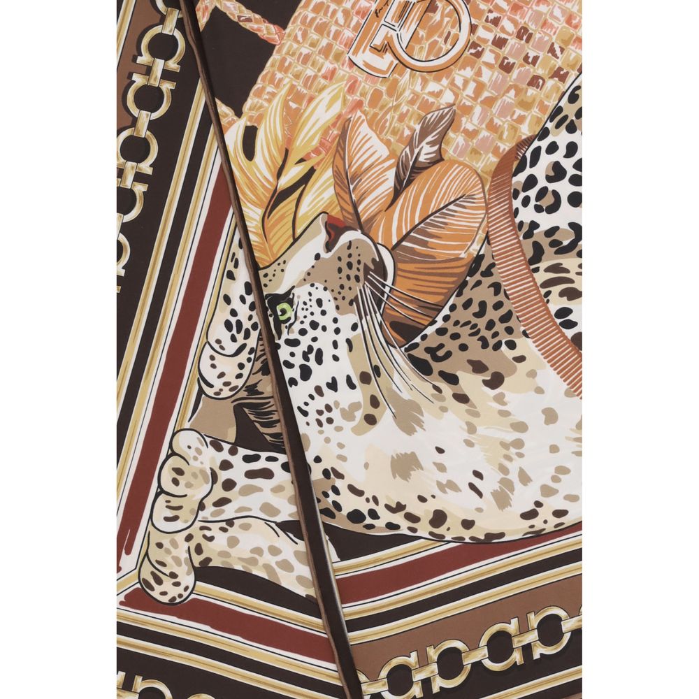 Foulard en soie multicolore Ferragamo