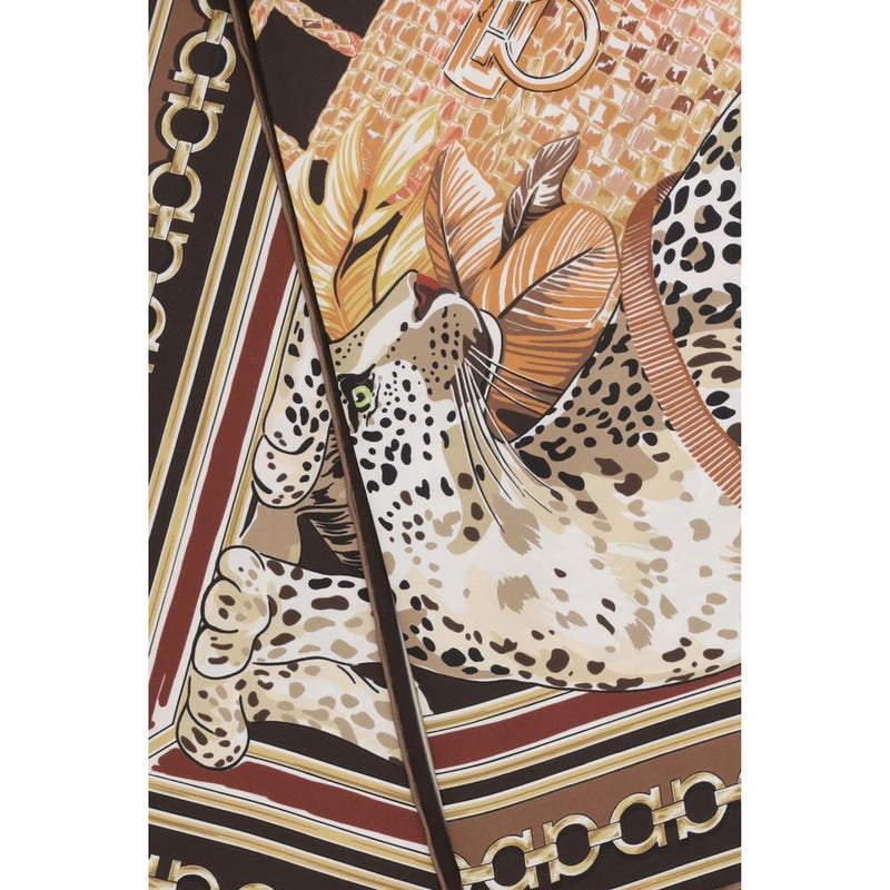 Foulard en soie multicolore Ferragamo