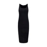 Jacquemus Black Viscose Cocktail Dress - Regata Design