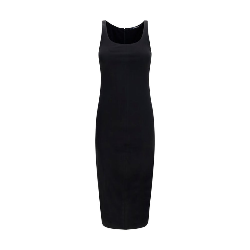 Jacquemus Black Viscose Cocktail Dress - Regata Design