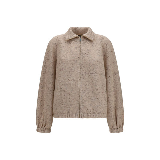 Bomber en Laine Beige Oversize Aries Fabiana Filippi