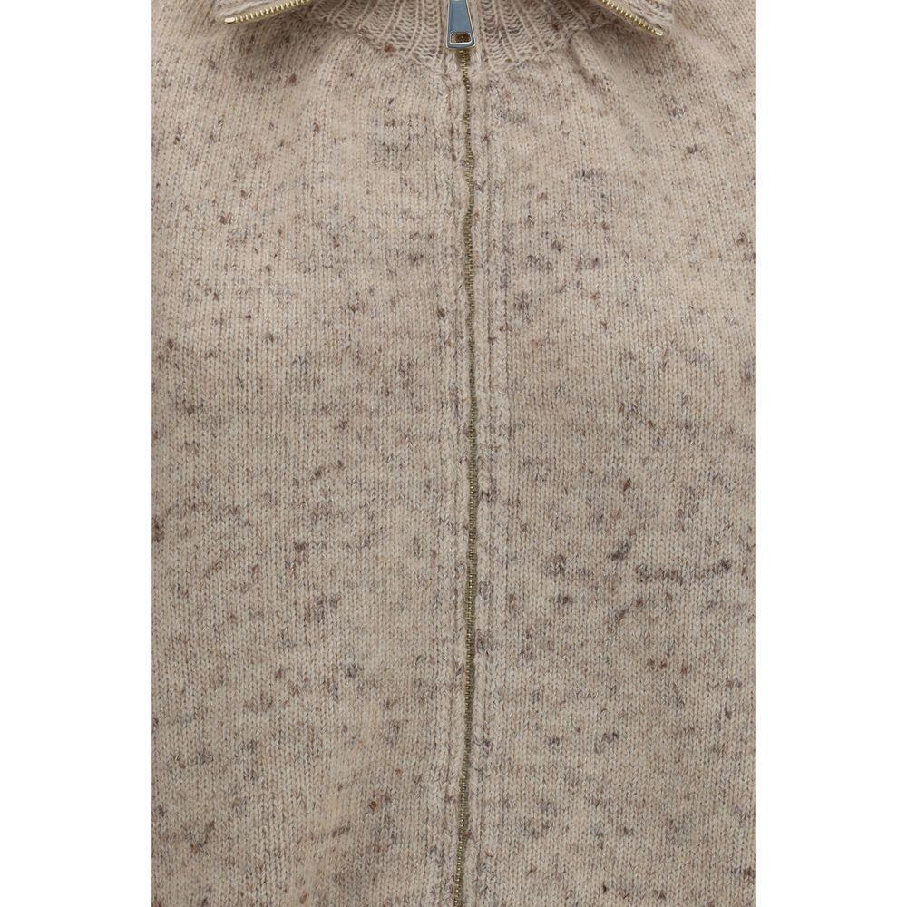 Bomber en Laine Beige Oversize Aries Fabiana Filippi