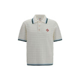 Polo Casablanca blanc en coton