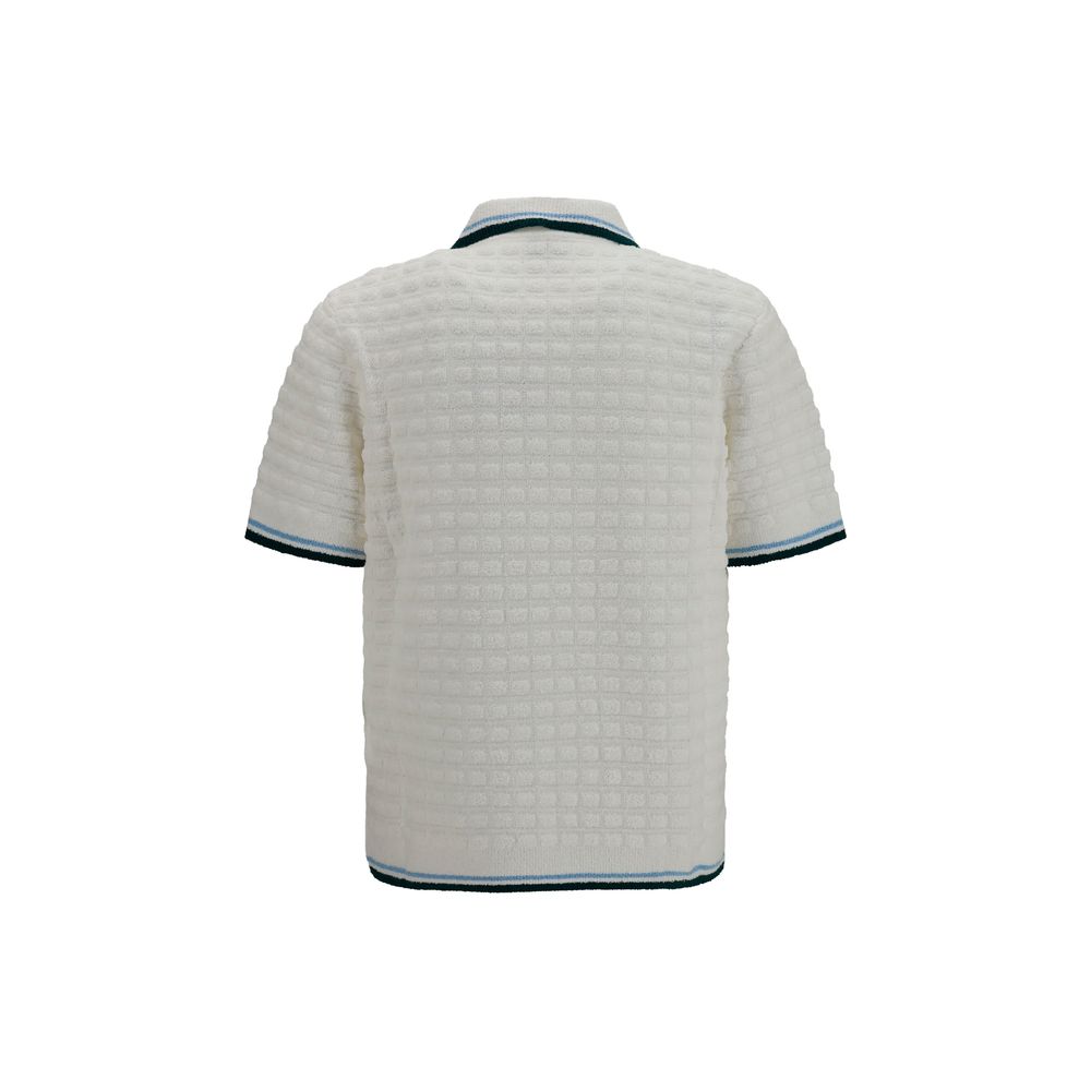 Polo Casablanca blanc en coton