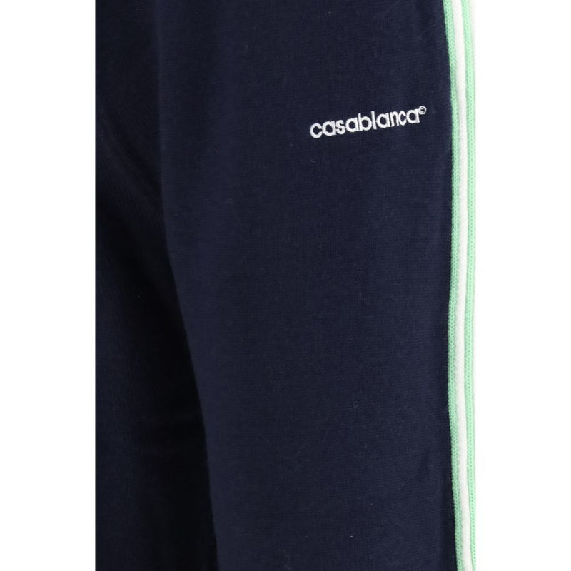 Jogging Casablanca Blue Wool Oves Aries (Pantalon d'entraînement)