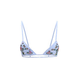 Dolce & Gabbana Blue Polyamide Bra - Comfort and Elegance