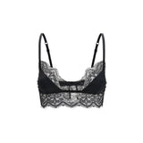 Dolce & Gabbana Black Silk Bra