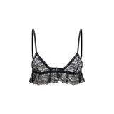 Dolce & Gabbana Black Lace Wireless Bra