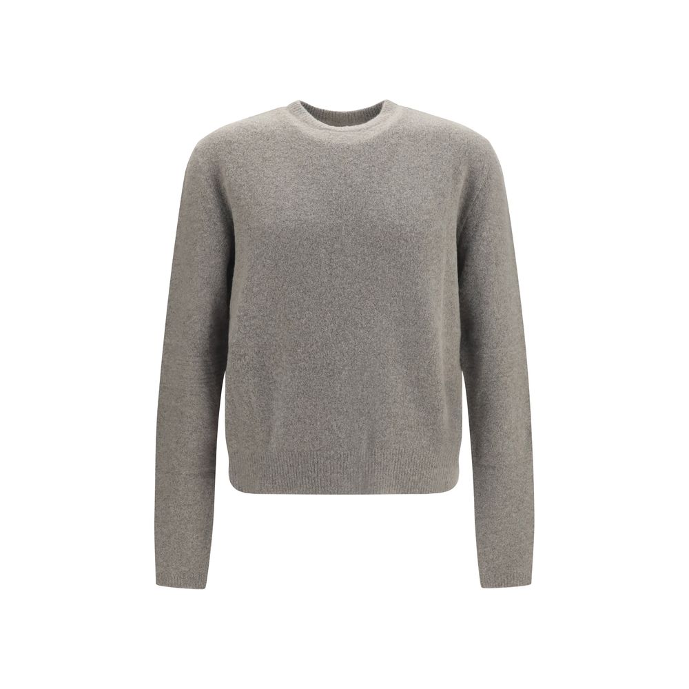 Rick Owens Gray Cashmere Sweater - Minimalist Design