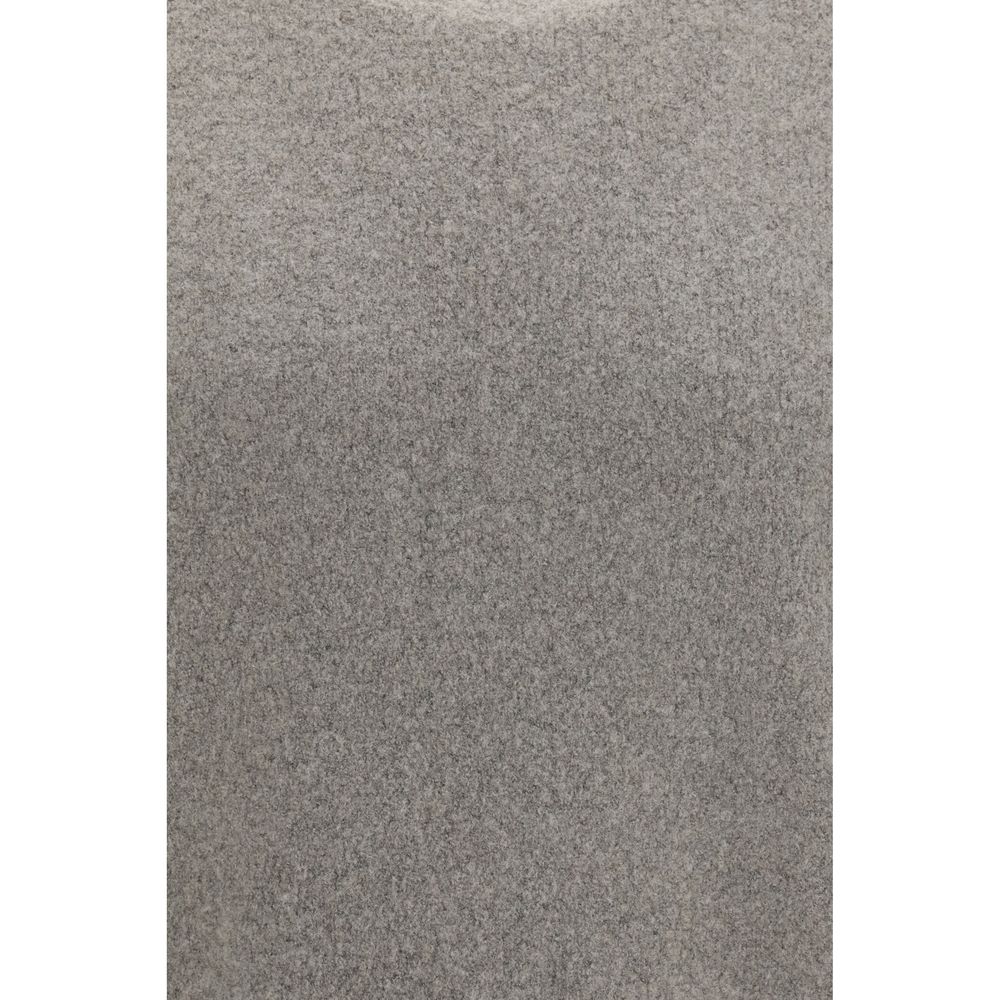 Rick Owens Gray Cashmere Sweater - Minimalist Design
