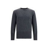 MM6 Gray Wool Ovis Aries Sweatshirt