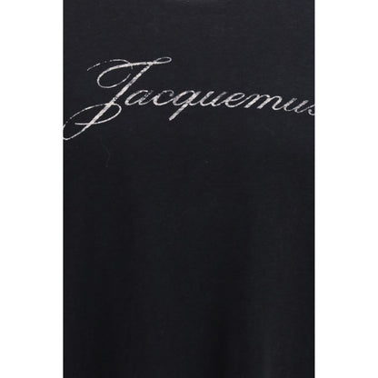 Jacquemus Black Cotton T-Shirt