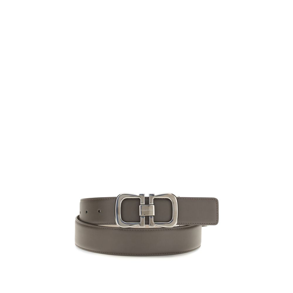 Ceinture Ferragamo Bos Taurus Regular en cuir de veau marron