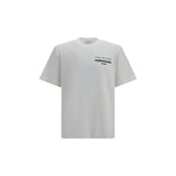 Ferragamo White Cotton T-Shirt - Élégance Minimaliste