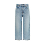 Jean court Balenciaga en coton bleu