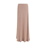 Fabiana Filippi Beige Lyocell Long Skirt - Élégance et Confort