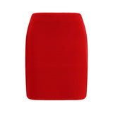 Fabiana Filippi Multicolor Wool Oves Aries Mini Skirt