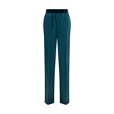 Tom Ford Blue Silk Casual Pants