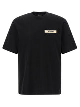 Jacquemus Black Gros Grain Cotton T-Shirt