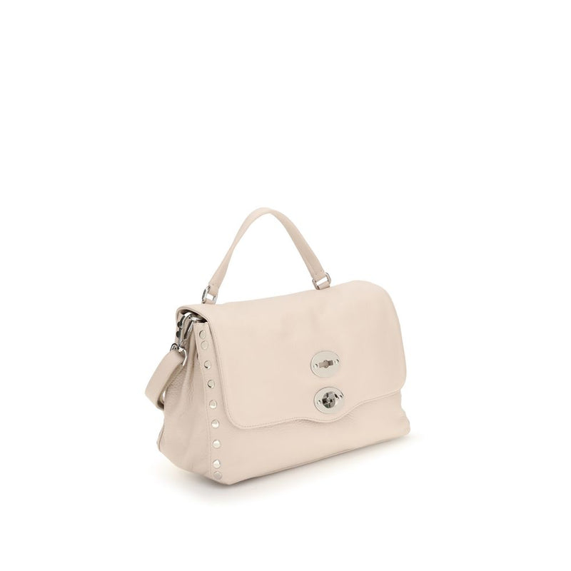 Sac à main Zanellato en cuir de veau beige Bos Taurus
