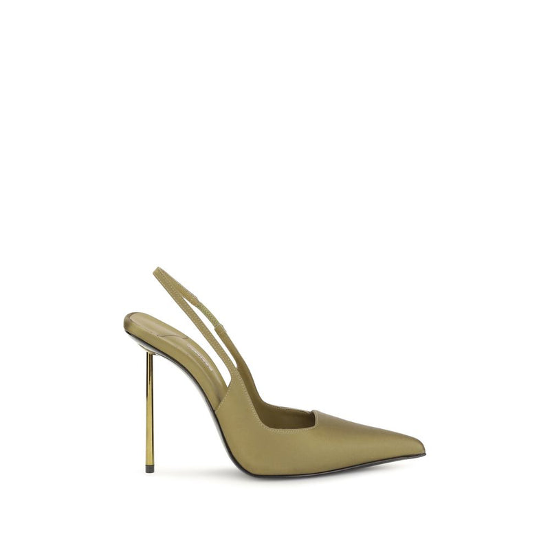 LE SILLA Escarpins bicolores en soie