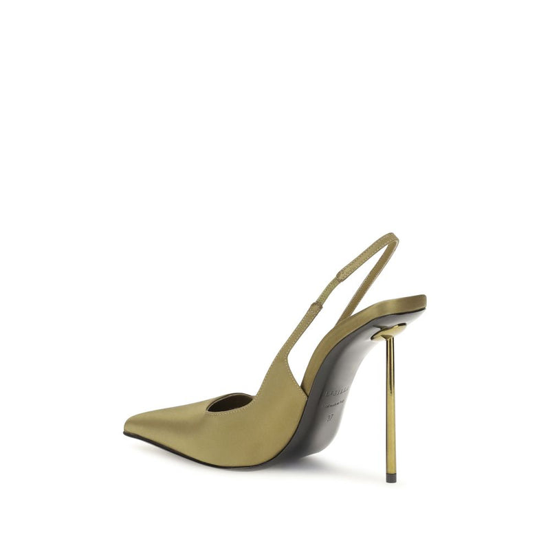 LE SILLA Escarpins bicolores en soie