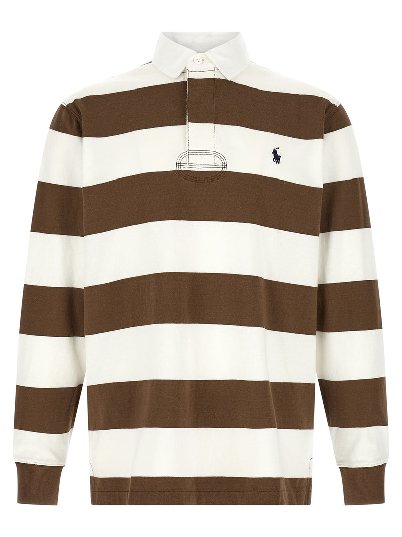 Polo Ralph Lauren Brown Cotton Polo Shirt - Iconic Style