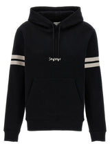 Saint Laurent Bicolor Cotton Sweatshirt