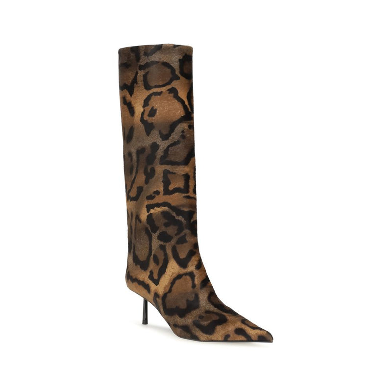 LE SILLA Bella Model Brown Hair High Heel Boots