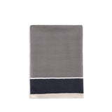 Foulard en soie bleu Saint Laurent