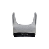 Soutien-gorge de sport en modal gris Tom Ford