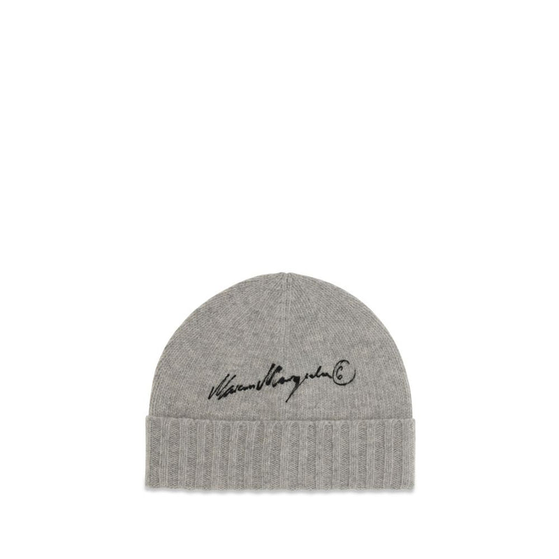 Bonnet MM6 en laine grise Oves Aries