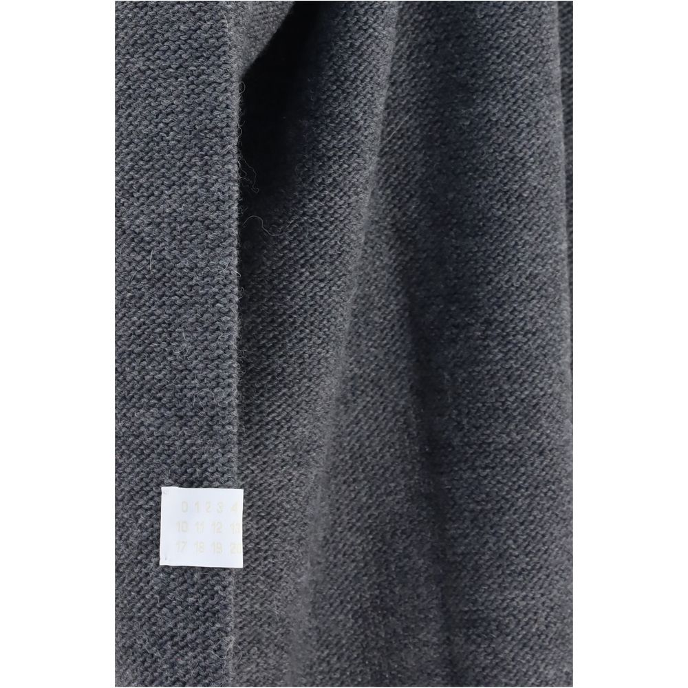 MM6 Sweat-shirt gris marabout