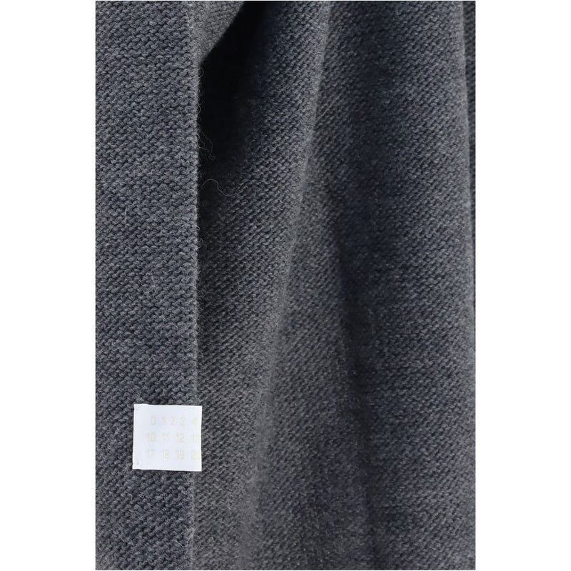 MM6 Gray Marabou Sweatshirt