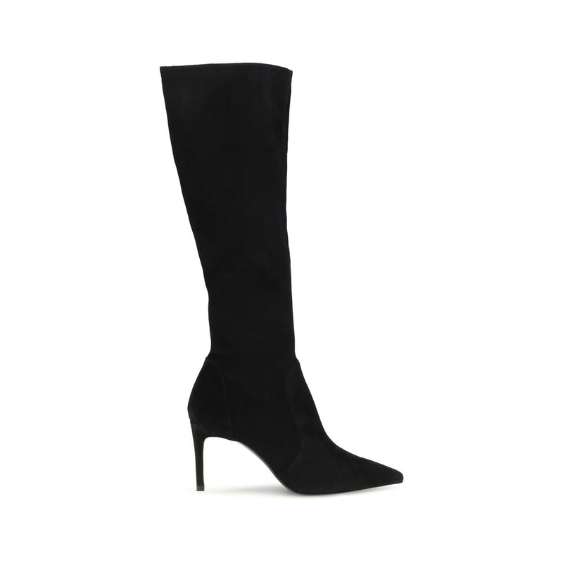 Bottes Stuart Weitzman en cuir de veau noir Bos Taurus