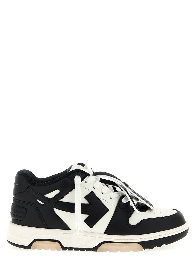 Off-White Bicolor Calfskin Low Top Sneakers - Urban Luxury