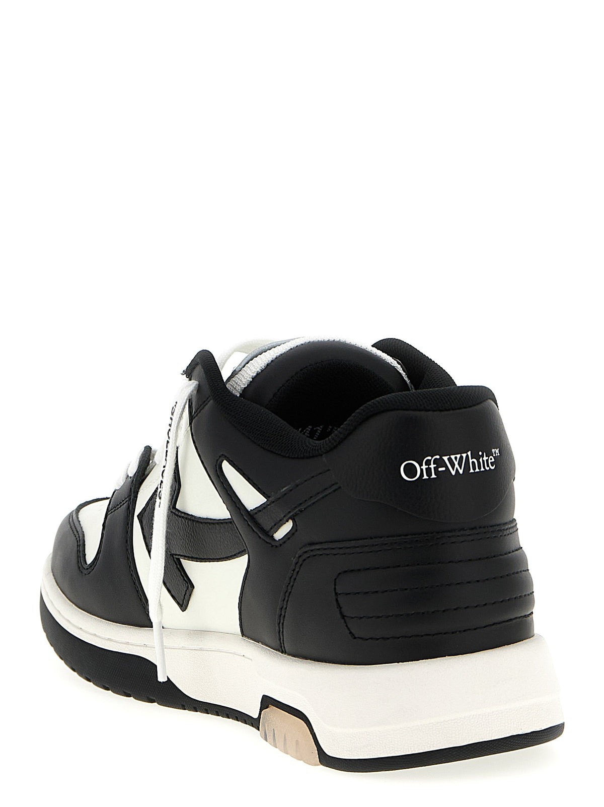 Off-White Bicolor Calfskin Low Top Sneakers - Urban Luxury